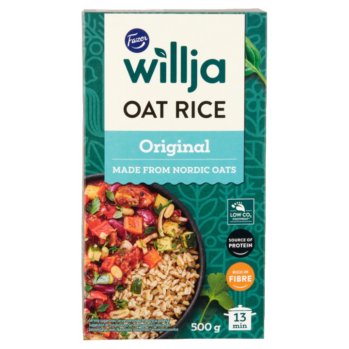 Fazer Willja Oat Rice Original 500g