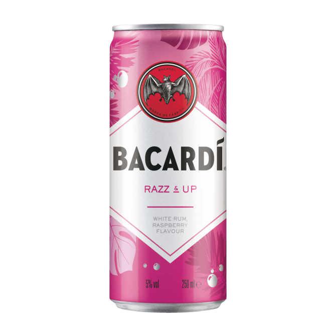 Bacard&amp;iacute; Razz &amp; up