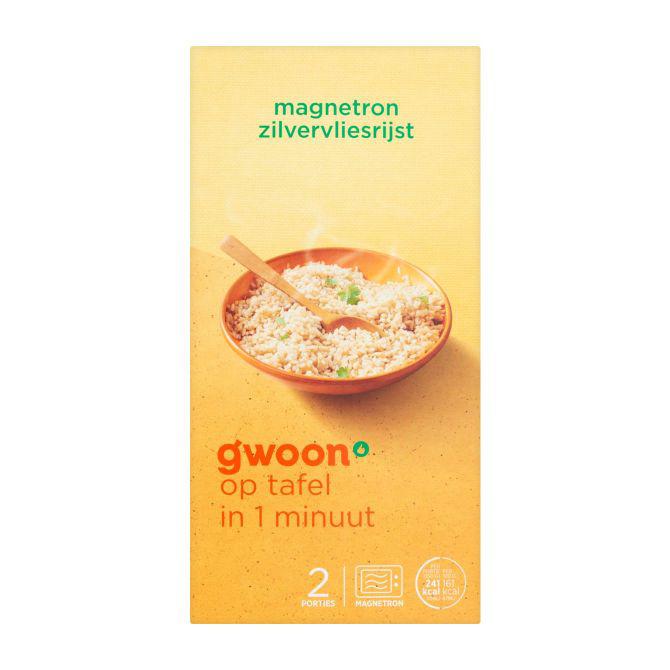 g&#039;woon Zilvervlies rijst