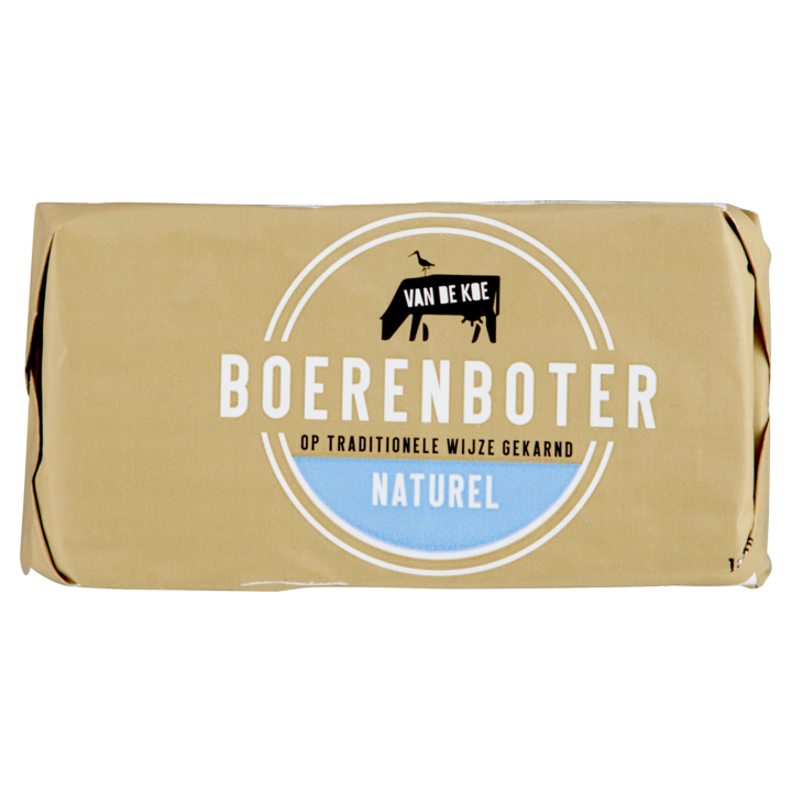 Van de Koe Boerenboter Naturel 125g