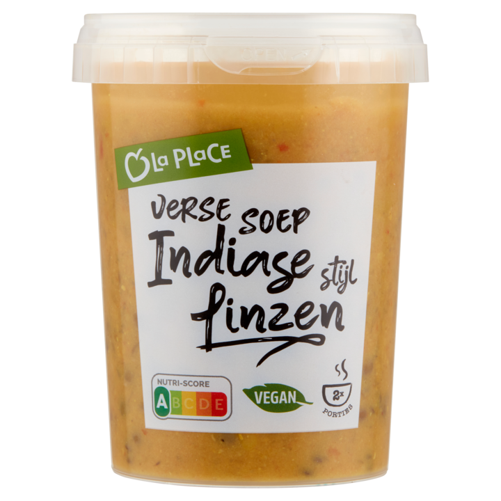 La Place Verse Soep Indiase Stijl Linzen 500g