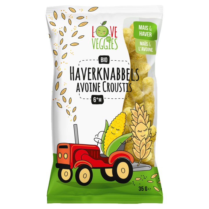 Love My Veggies Haverknabbels