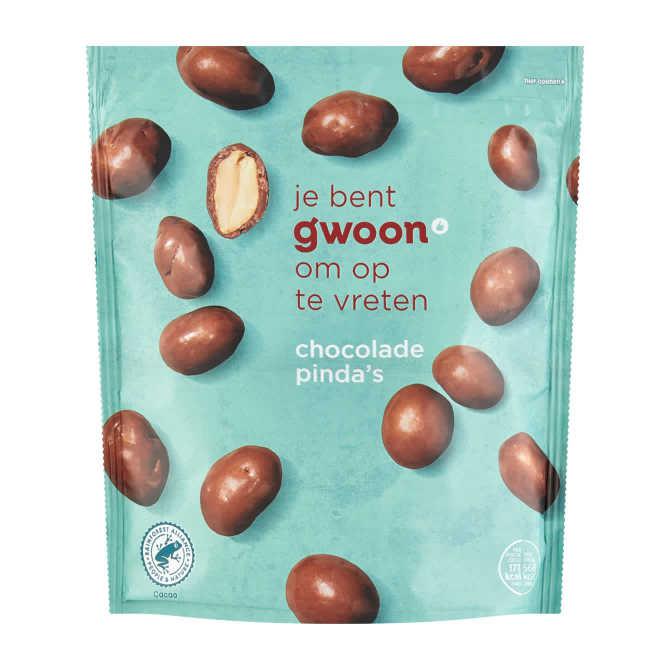 g'woon Chocolade pinda's