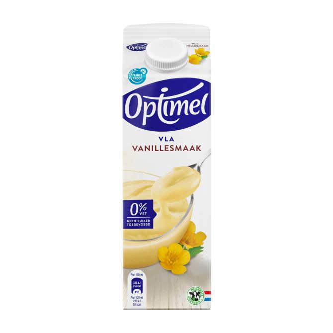 Optimel Vla Vanille 0% Vet 1000 ml Pak