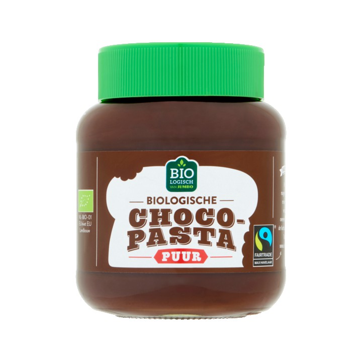 Jumbo Chocopasta Puur Biologisch 350g