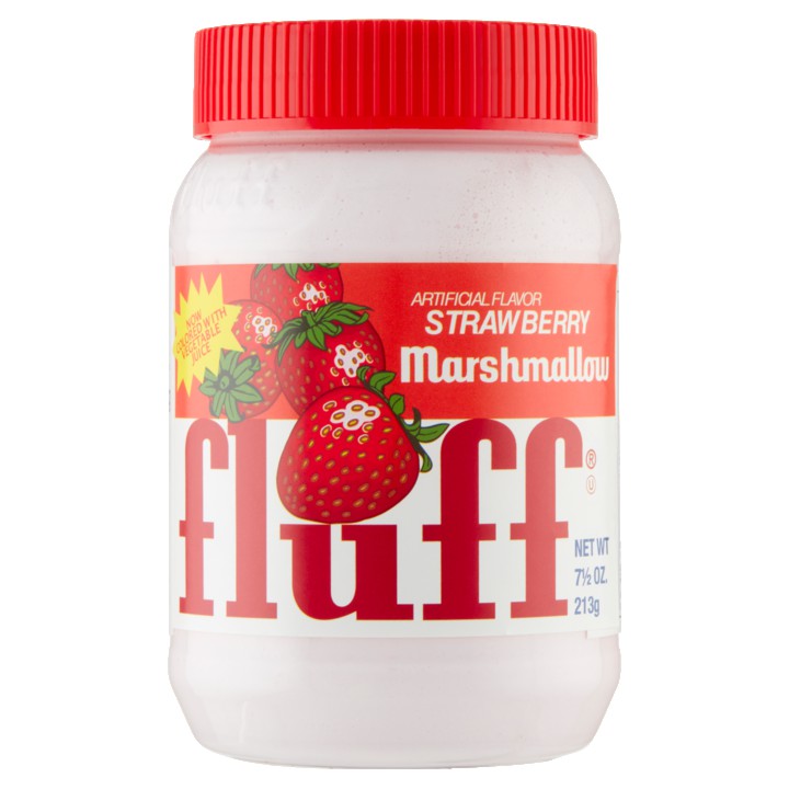 Fluff Artificial Flavor Strawberry Marshmallow 213g