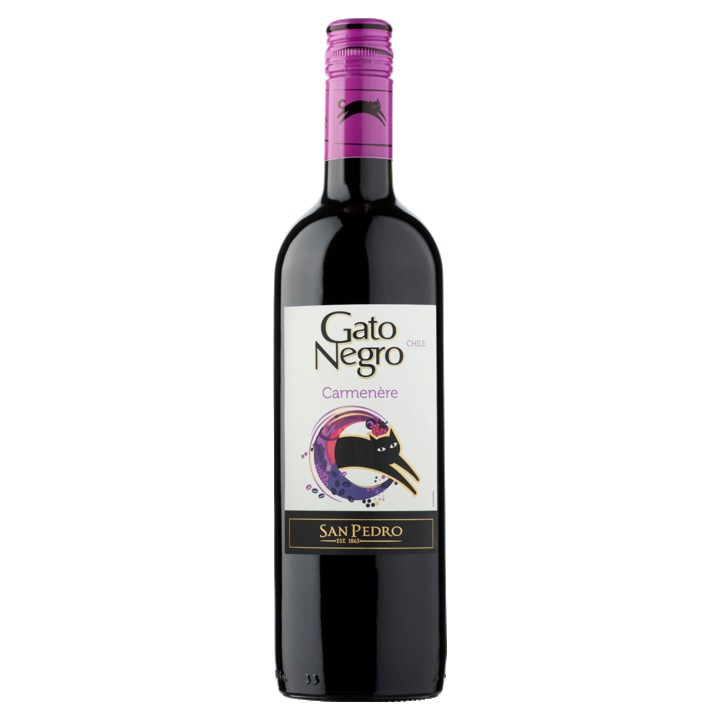 Gato Negro - Carmen&amp;egrave;re - 750ML