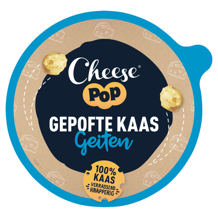 Cheesepop Gepofte Geitenkaas 65g