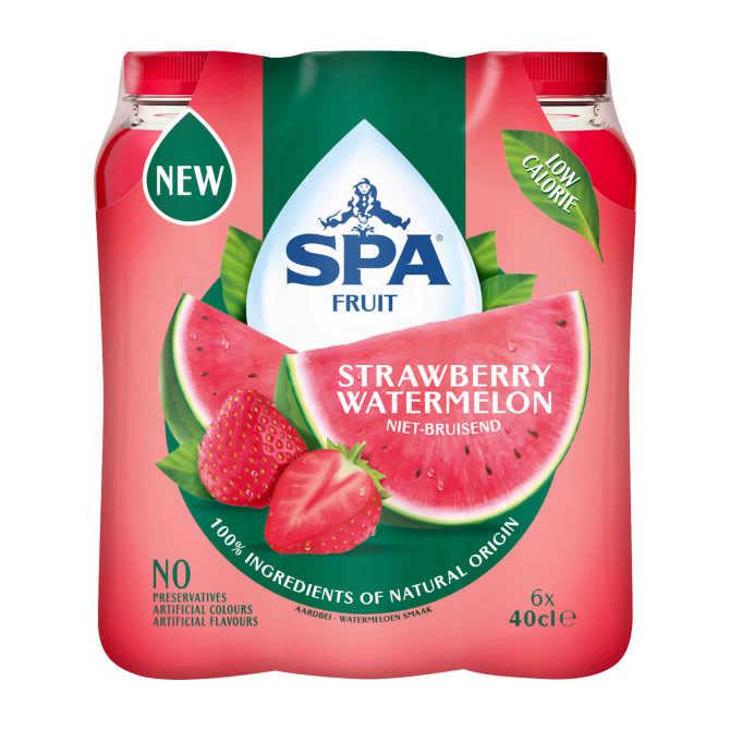 Spa fruit Still Strawberry watermelon 6-pack