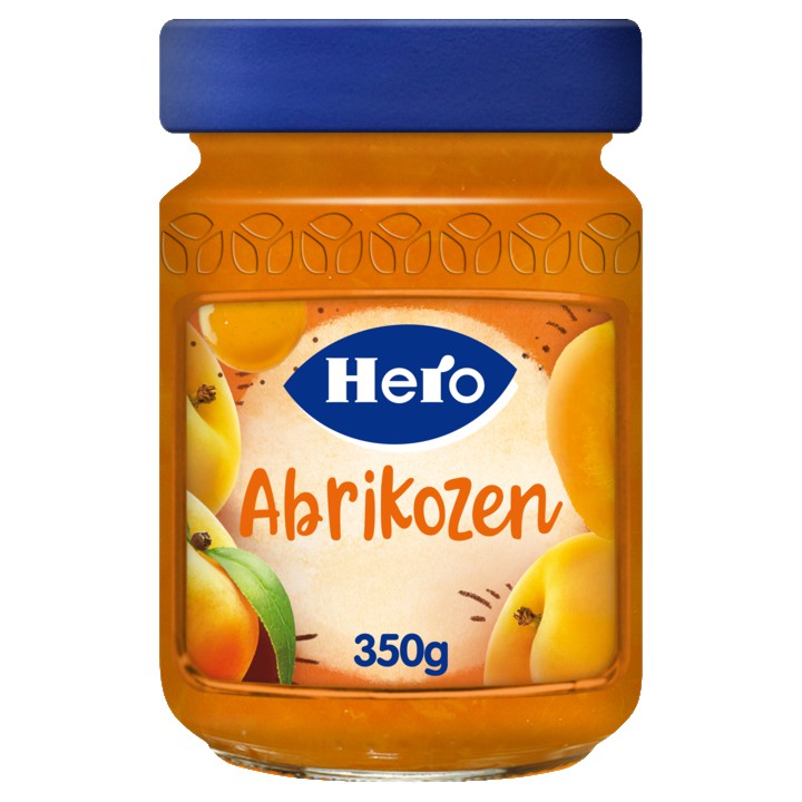 Hero Fruitspread Abrikozen 350g