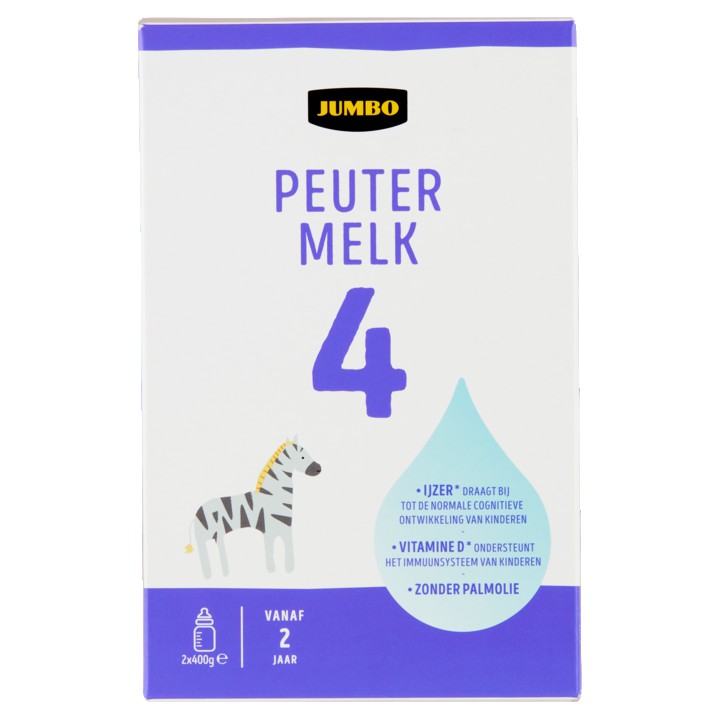 Jumbo Peutermelk Vanaf 2 Jaar 2 x 400g