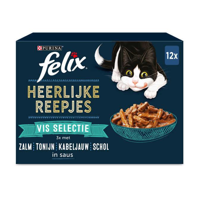 Felix Kat reepjes natvoer vis