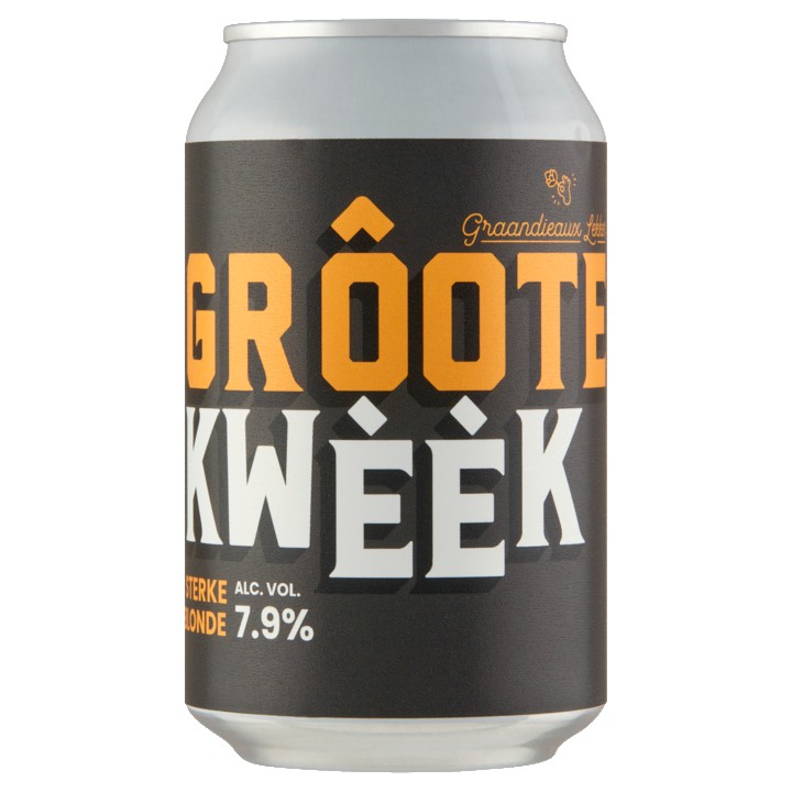 KraftBier - Gr&amp;ocirc;ote Kw&amp;egrave;&amp;egrave;k Sterke Blonde - Blik - 330ML