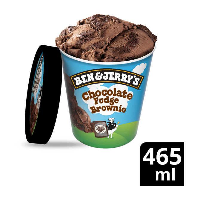 Ben &amp; Jerry&#039;s Ijs chocolate fudge brownie