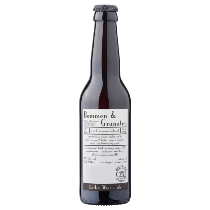 Brouwerij de Molen Bommen &amp;amp; Granaten Fles 330ml