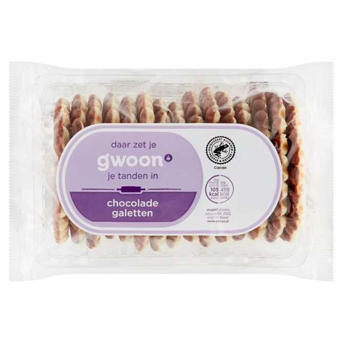 g&#039;woon Chocolade galetten