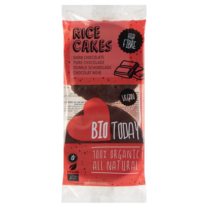 BioToday Rice Cakes Pure Chocolade 100g