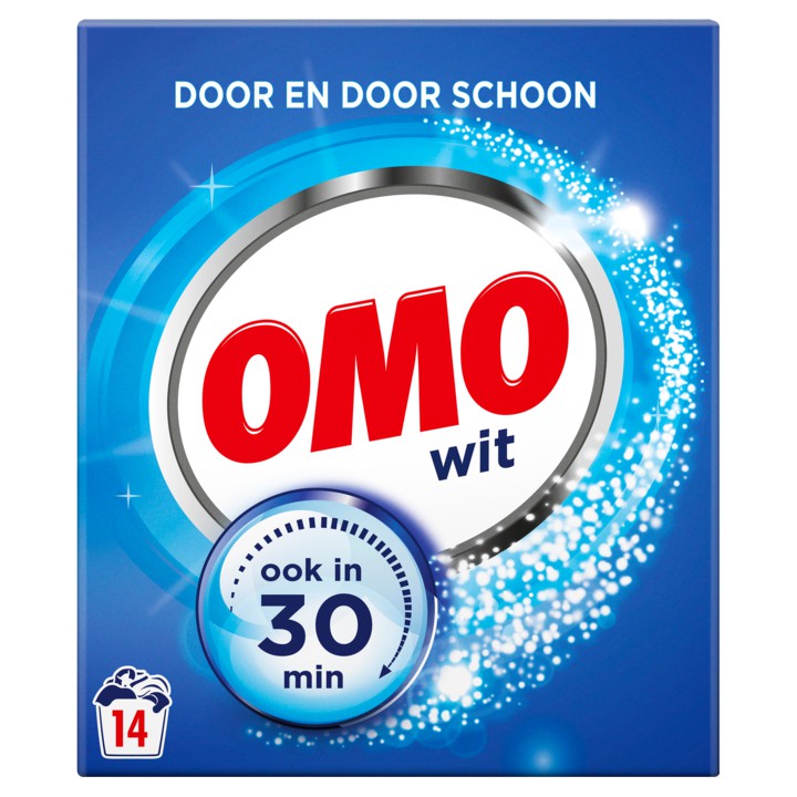 Omo Waspoeder Wit 0,798 kg 14 Wasbeurten