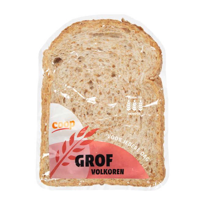 Coop Grof volkorenbrood half