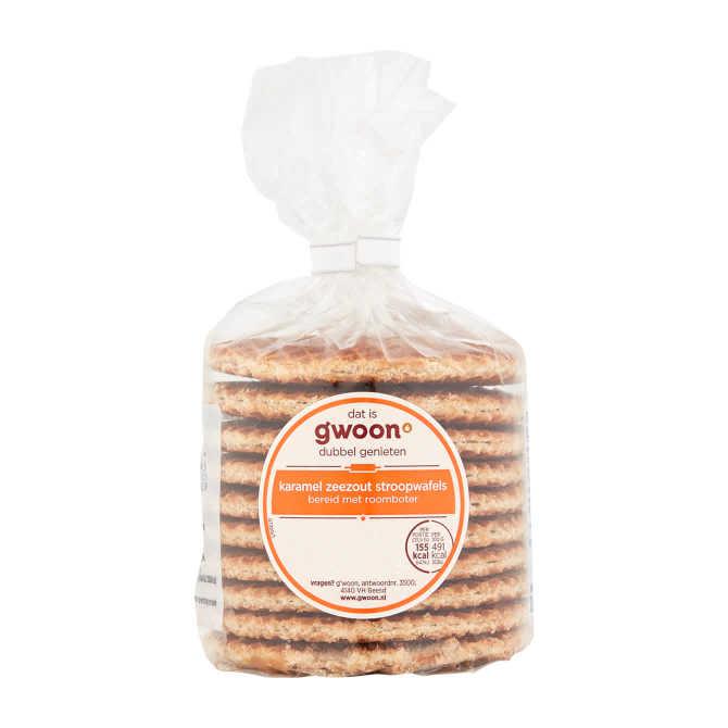 g&#039;woon Stroopwafel karamel zeezout