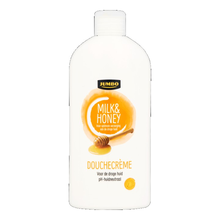 Jumbo Douchecr&amp;egrave;me Milk &amp;amp; Honey 500ml