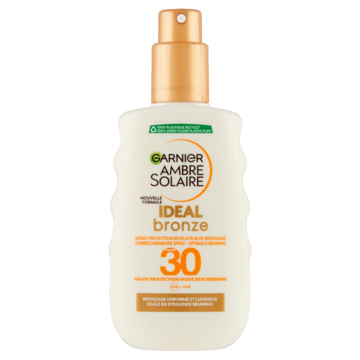 Garnier Ambre Solaire Ideal Bronze Zonbeschermende Spray SPF 30 200ml