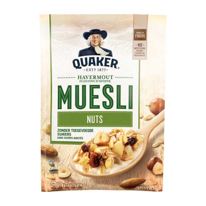 Quaker Muesli Noten