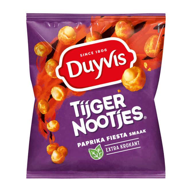 Duyvis Tijgernootjes Fiesta Paprika 275 gr