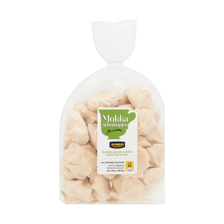 Jumbo Mokka Schuimpjes 150g