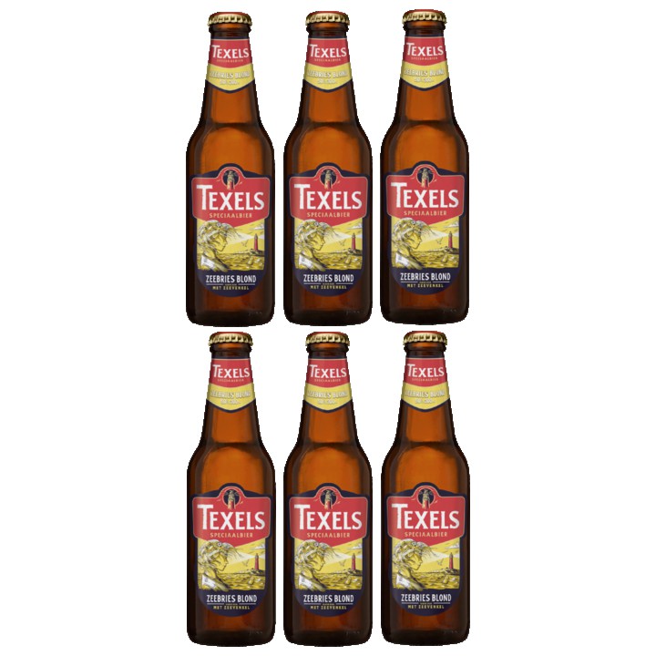 Texels Zeebries Blond Bier Fles  6 x 300ml