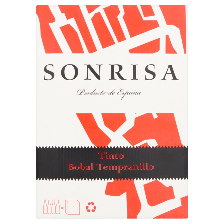 Sonrisa - Bobal - Tempranillo - 3L