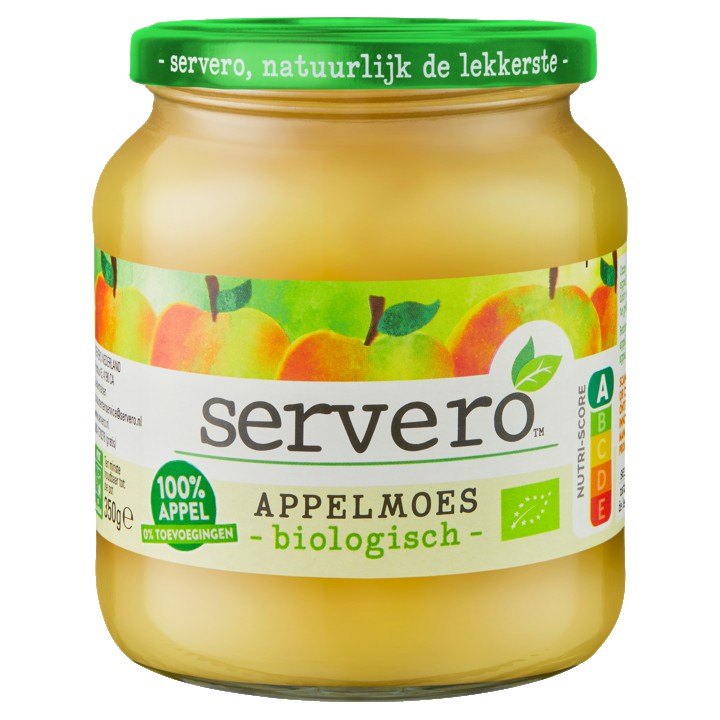Servero Appelmoes 100% Appel Biologisch