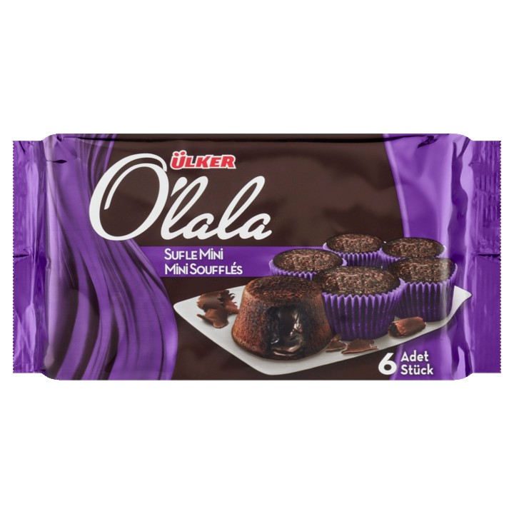 &amp;Uuml;lker O&amp;#x27;lala Mini Chocolade Souffl&amp;eacute;s 6 Stuks