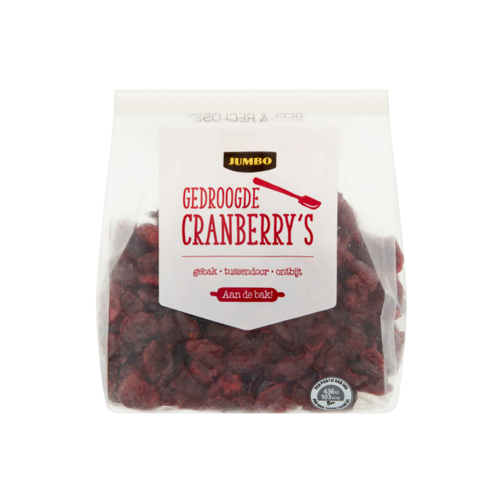 Jumbo Gedroogde Cranberry&amp;#x27;s 200g