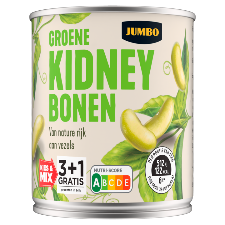 Jumbo Groene Kidneybonen 130g