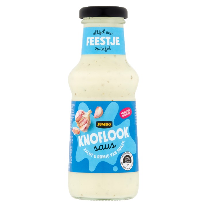 Jumbo Knoflook Saus 250ML