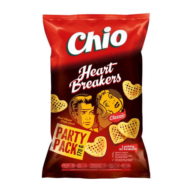 Chio Heartbreakers party pack chips