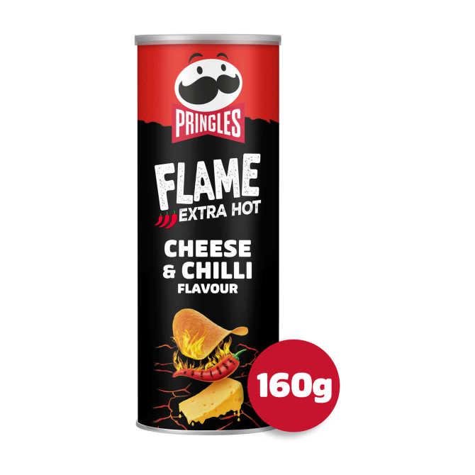 Pringles Flame cheese &amp; chilli