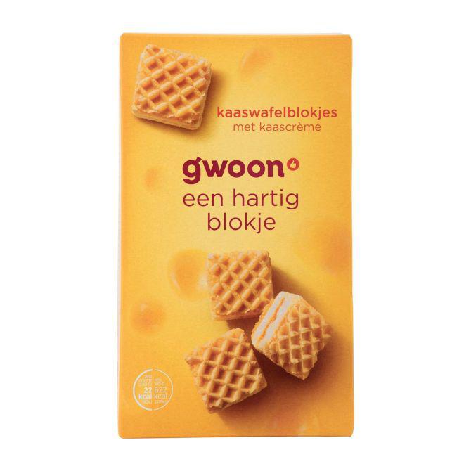 g&#039;woon Kaaswafel blokjes