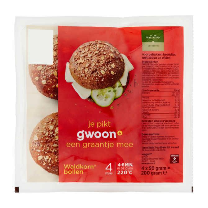 g&#039;woon Waldkorn broodjes