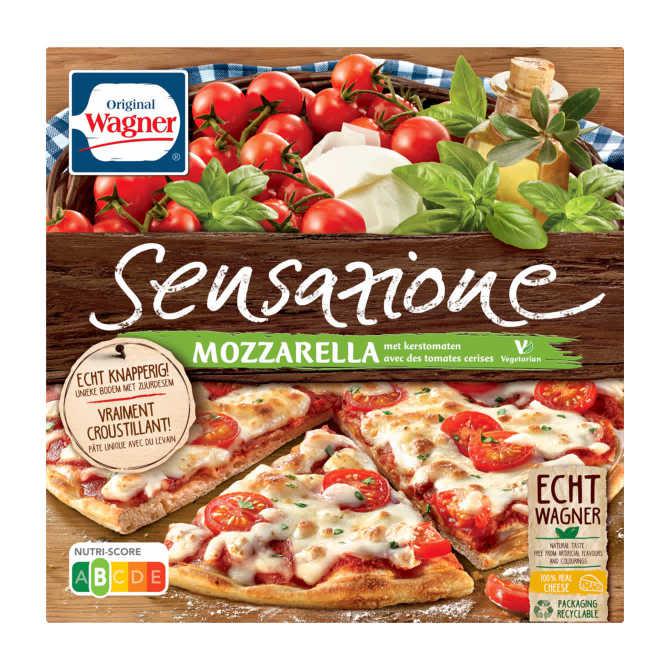 Original Wagner Sensazione Mozzarella met Kerstomaten 350 g