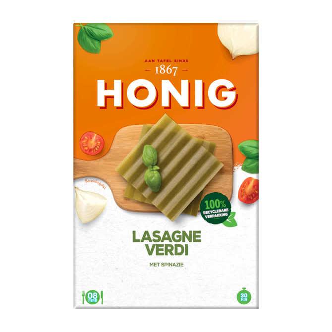 Honig Lasagne verdi met spinazie