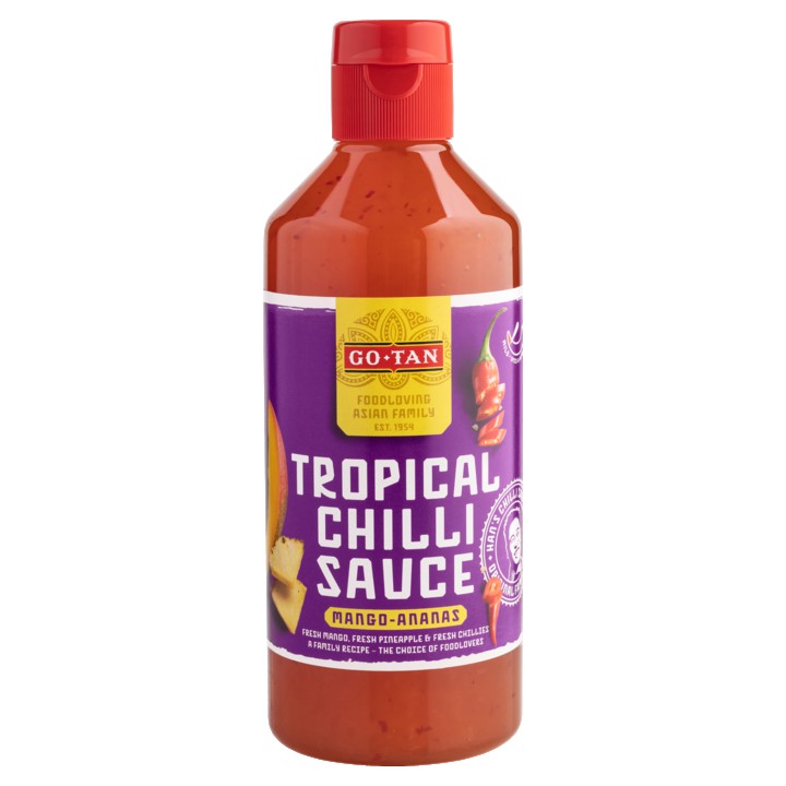 Go-Tan Tropical Chilli Sauce Mango-Ananas 500ml