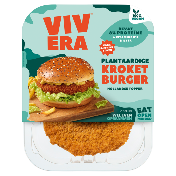 Vivera Plantaardige Kroketburger 150g