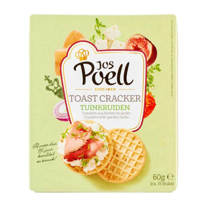 Jos Poell Toast cracker tuinkruiden