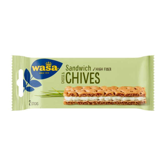 Wasa Sandwich cheese &amp; chives