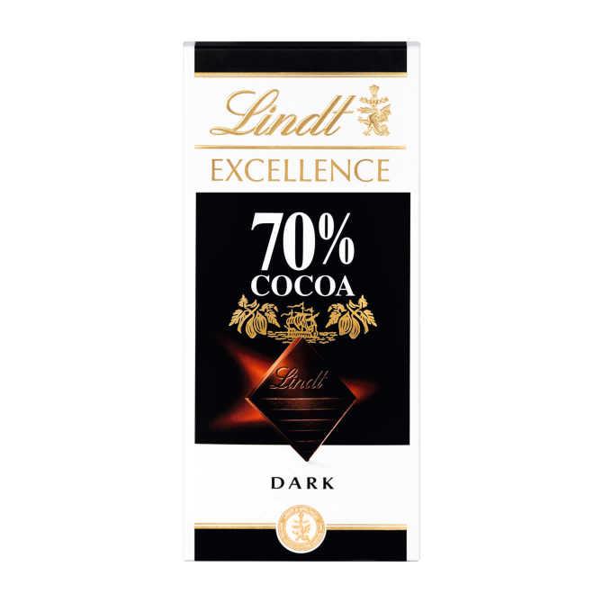 Lindt Excellence puur 70% cacao