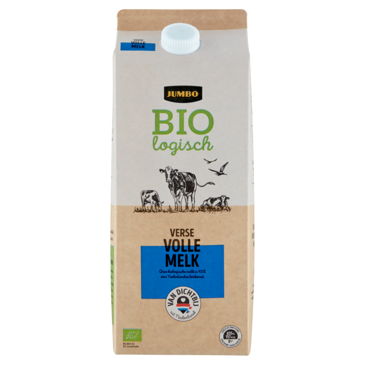 Jumbo Biologisch Verse Volle Melk 1, 5L