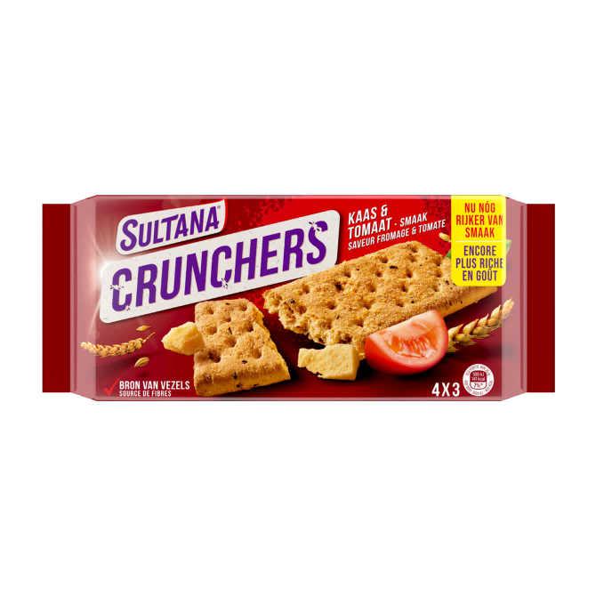 Sultana Crunchers Kaas &amp; Tomaat Smaak