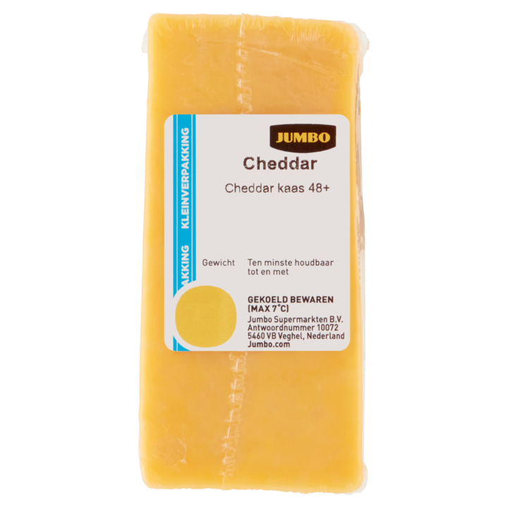 Jumbo Cheddar Kaas 48+ ca. 96g